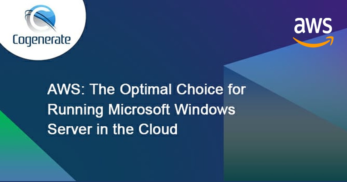 AWS: The Optimal Choice for Running Microsoft Windows Server in the Cloud